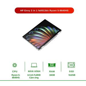 HP Envy 2 in 1 fa0013dx Ryzen 5-8640HS l 16GB l 512GB l 14